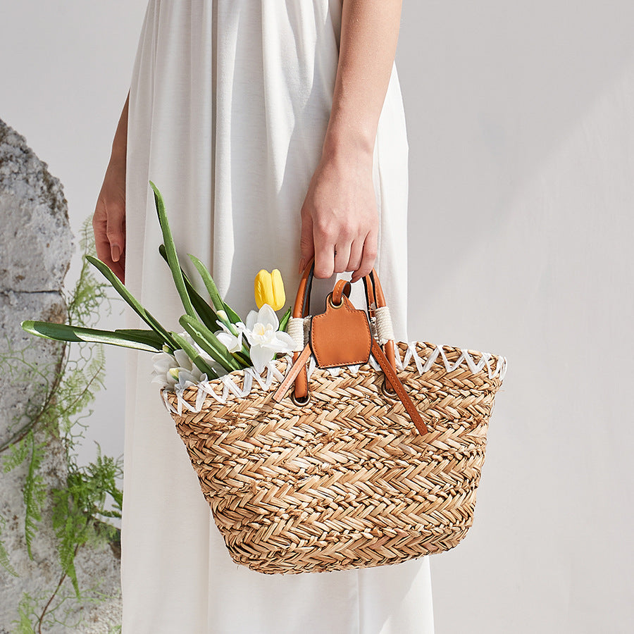 Popular Woven Cute Large Capacity Holiday Beach handBag
