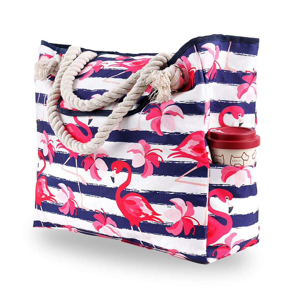 Large Capacity shoulder bag Fashion Print Women's Canvas Beach Bag