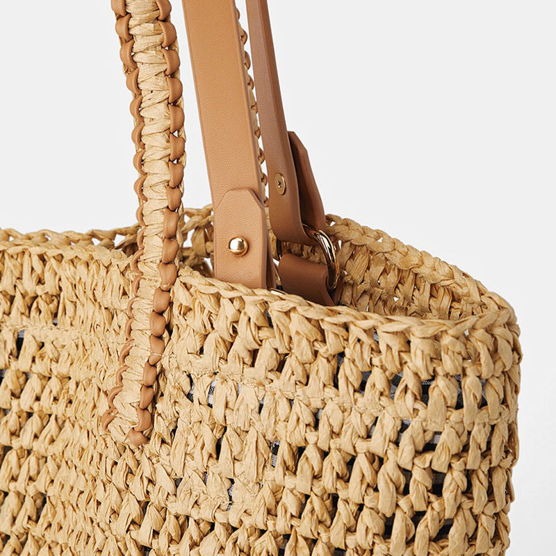 Ladies Fashion Personality Summer Simple Straw Bag
