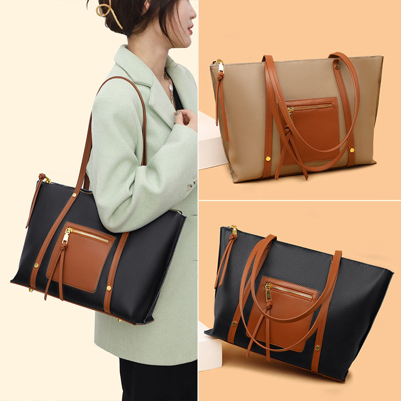 Fashion Commuter Leather Large Bag Ladies Shoulder bag