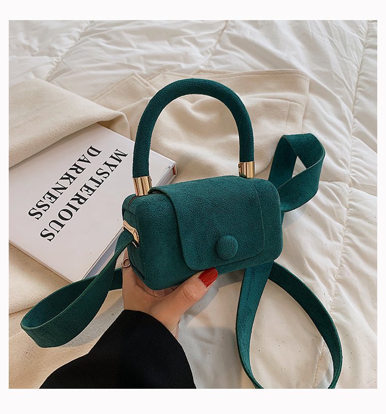 Women's New Popular Frosted One-shoulder crossbody Handbag