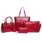 Six-piece Single-shoulder Messenger Handbag