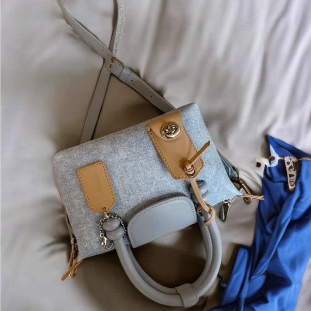 Fashion Portable Dumpling Texture Shoulder Messenger hand Bag For Women