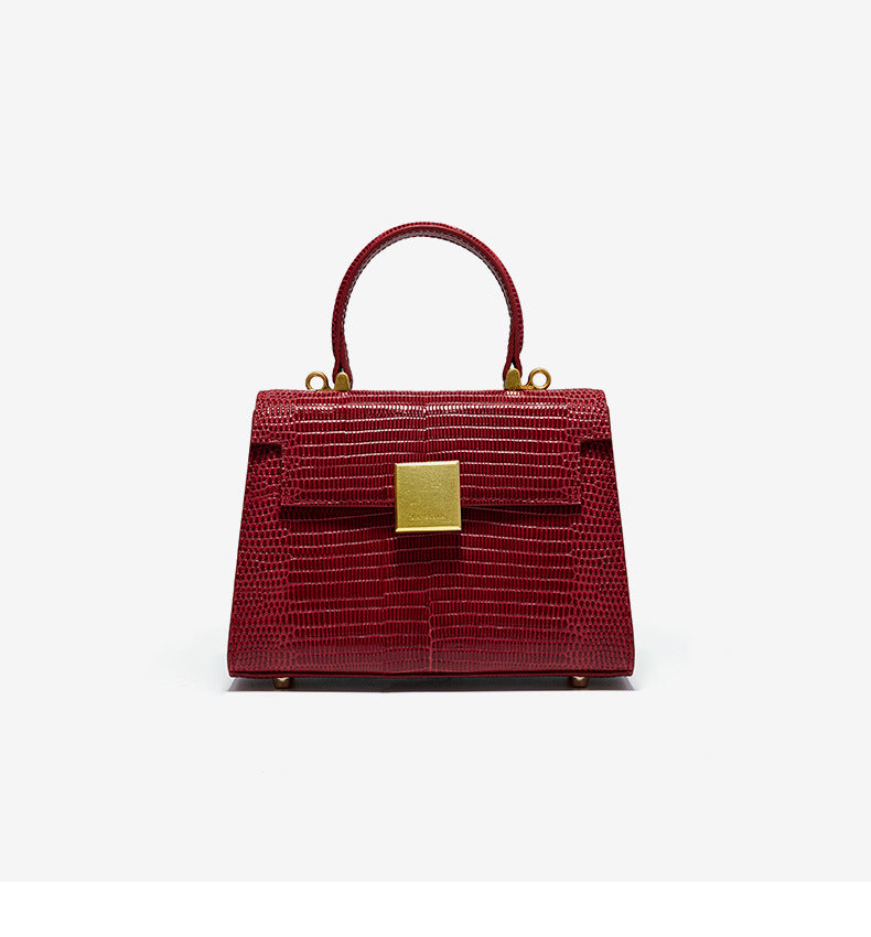 New Leather Niche Design Hand-held One-shoulder Messenger handBag