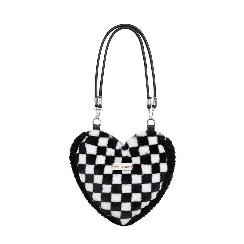 Large Capacity New Fashion Casual Plush crossbody Bag