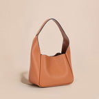 First Layer Cowhide Large Capacity Niche Design Underarm Bag