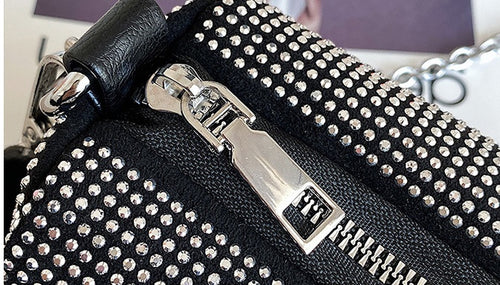 Bright Drill Love Cylinder Bag Air Chain