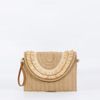 Small Hand Bag Straw Envelope