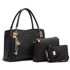 Three Piece Female Bag And Mother Bag Fashion Handbag Shoulder Bag