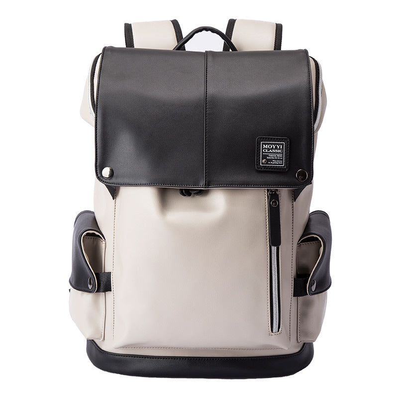 high quality PU lining polyester backpack