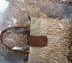 Women's Woven One Shoulder Messenger HandBag