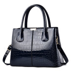 Stone Grain Simple Female Bag Large Capacity