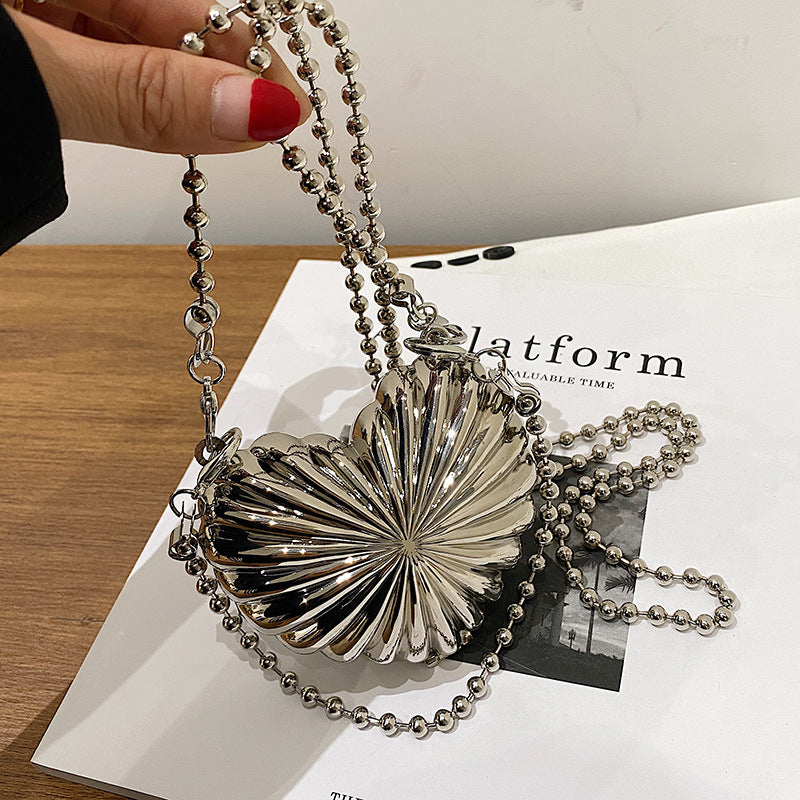 Personalized Mini Metal Fashion Chain Messenger Lipstick Bag