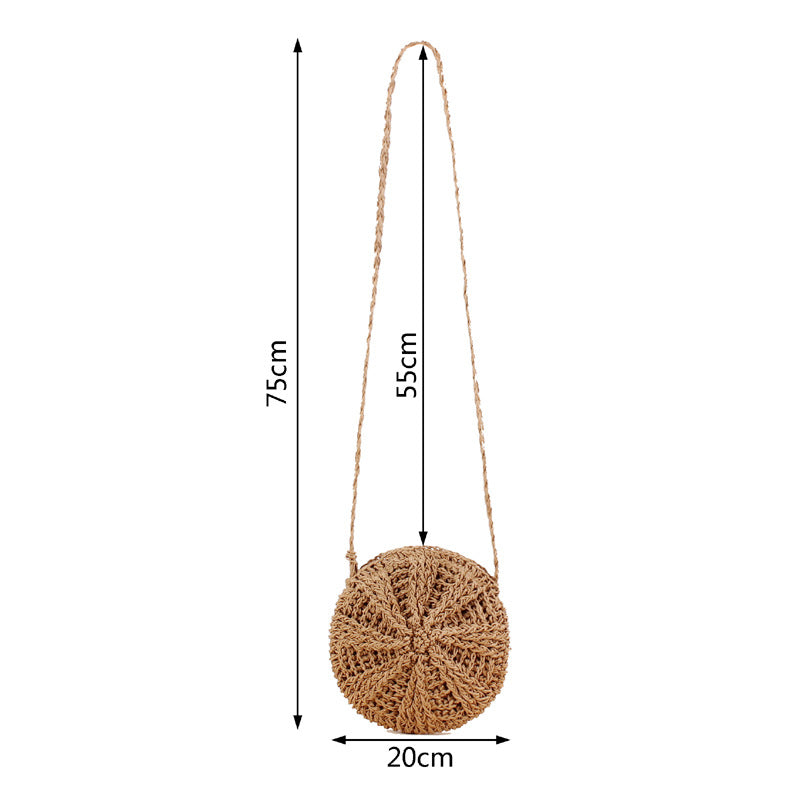 Handmade crossbody Woven Bag Summer Beach