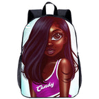 Girl Student School Bag Child