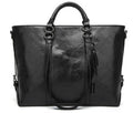 Amazon female bag new oil wax skin European and American fashion bag big brand shoulder bag handbag