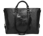 Amazon female bag new oil wax skin European and American fashion bag big brand shoulder bag handbag