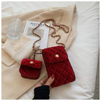 Women's High-end Niche Messenger Nylon Bag