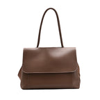 Imitation Leather Large Capacity Bucket Portable Shoulder Bag