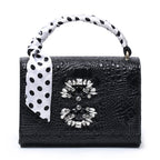 Women's Autumn And Winter Fashion One-shoulder Diagonal Diamond hand Bag