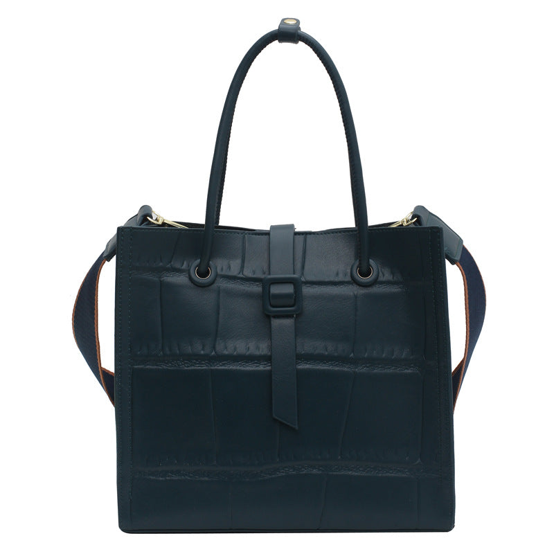 Pu Texture Portable Simple Large Capacity shoulder Bag