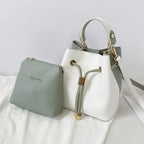 Simple One Shoulder Trendy All Match Bucket Bag