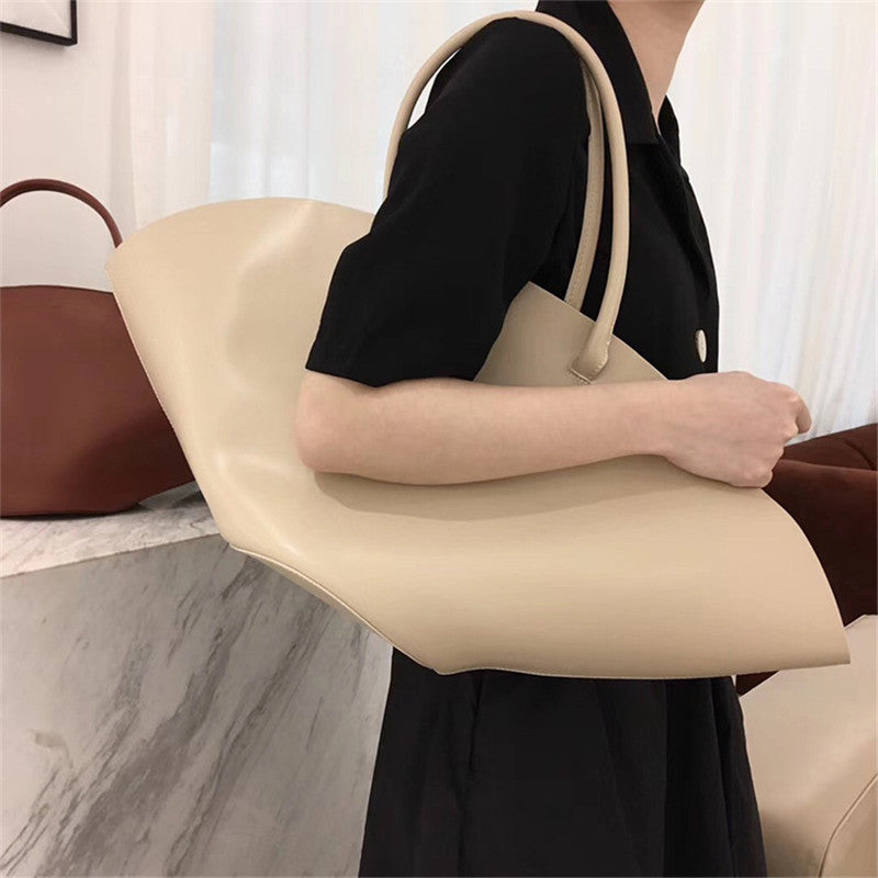Simple Fashion Niche Female Bag Large Capacity Shoulder Bag
