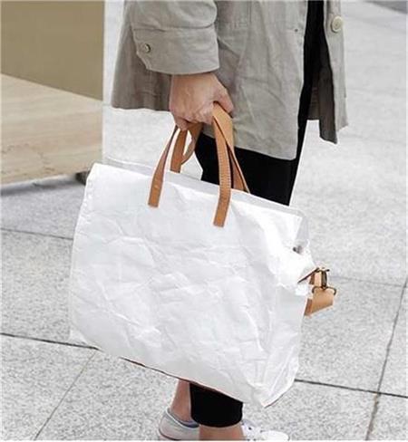 New Waterproof Paper Simple Handbag Ins shopping Bag