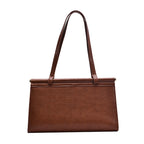 Korean Niche Casual Underarm Bag Cross-Border Style Retro Shoulder Bag Female Simple Chic Portable Triangle Bag Female
