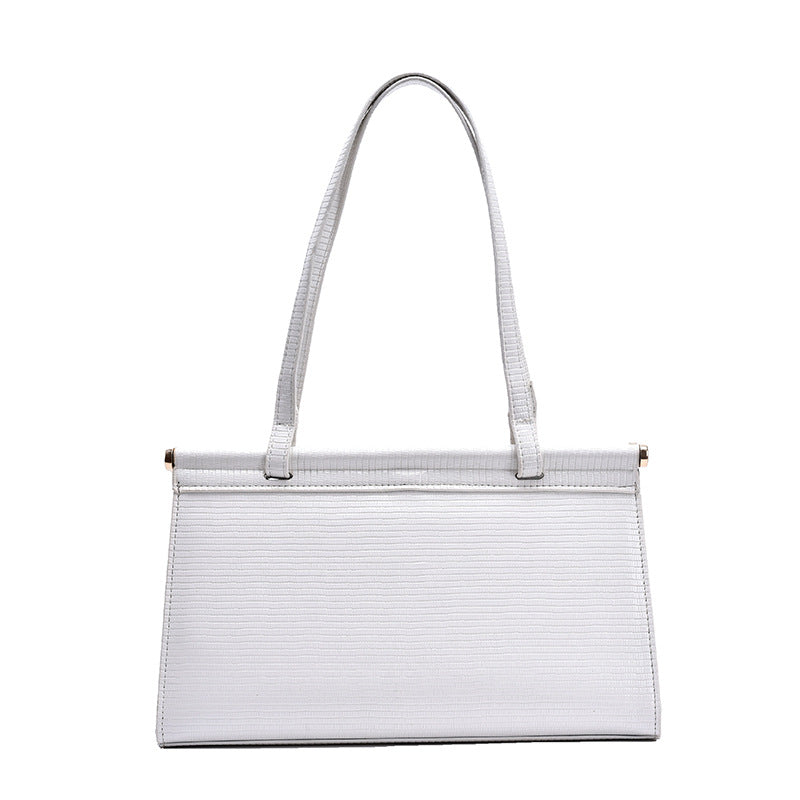 Korean Niche Casual Underarm Bag Cross-Border Style Retro Shoulder Bag Female Simple Chic Portable Triangle Bag Female