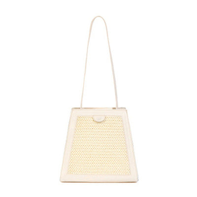 Simple Trapezoidal Stitching shoulder bag