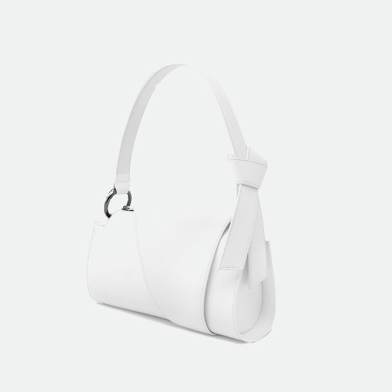 BagUnderarm Bag This Year'S Niche Design New Fashion Simple Personality Flap Bow Shoulder Handbag