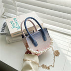 Gradient Korean Simple Pearl Handbag Shoulder Bag