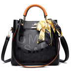 Western Style Soft Leather Embossed handBag