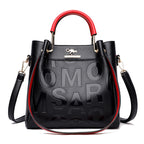 Western Style Soft Leather Embossed handBag