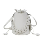Trendy Fashion Net Red Bucket Bag Niche Design Diagonal Cross Ocean Shoulder Bag Casual Female Bag