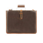 Simple Briefcase British mens Handmade Retro