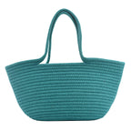 Cotton Woven One hand Portable Large Capacity Bucket Women's Bag