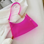 Creative Fashion Casual Ladies Transparent Visible Small Backpack