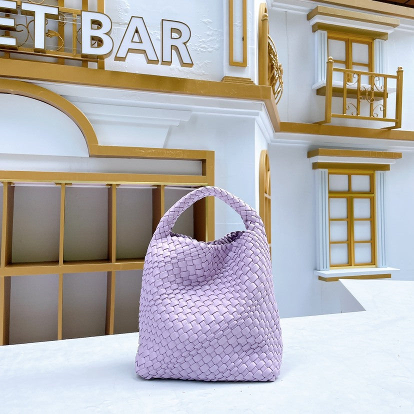 Woven Large Capacity Versatile Tote Shoulder Bag
