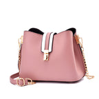 Simple portable ladies shoulder bag