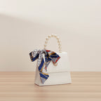 Pearl portable simple small square bag