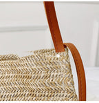 Casual Woven One-shoulder Straw Woven Bag New Portable Women