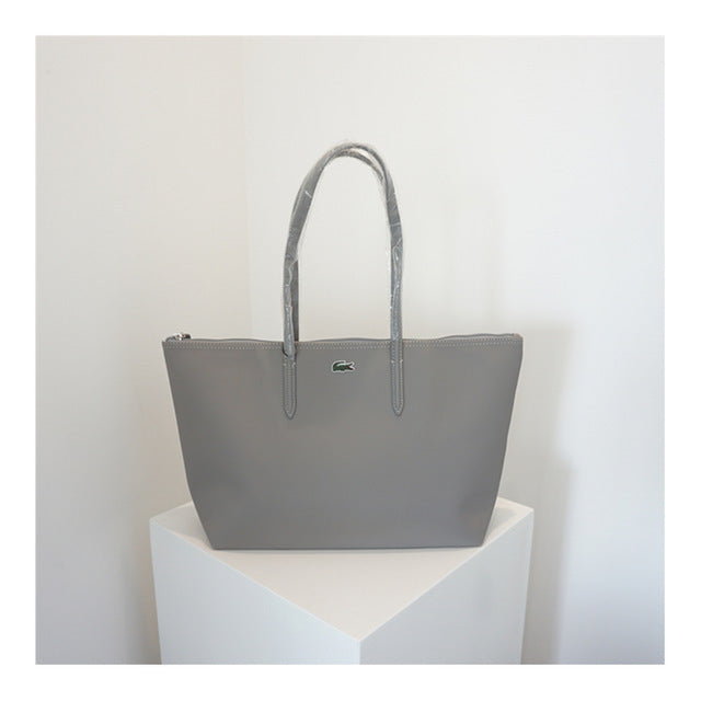 Female Large Tote Bag Large PVC Leather Casual Shoulder Bag, Beach bag