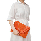 Small Hand Bag Straw Envelope
