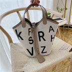 Popular Printing Handbag Wild Texture Canvas handbag