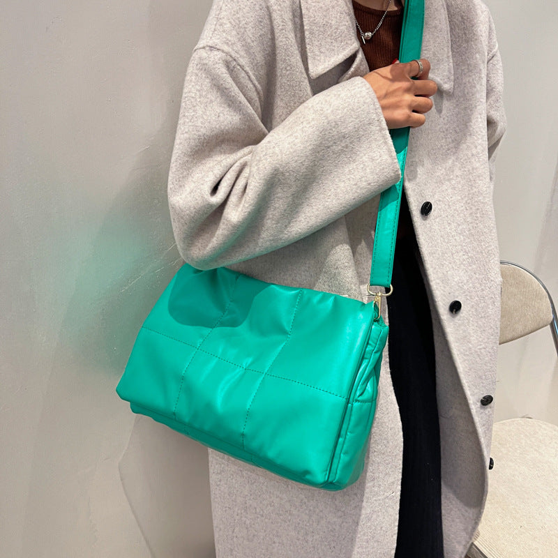 Car Stitching PU Trend Simple Underarm Bag