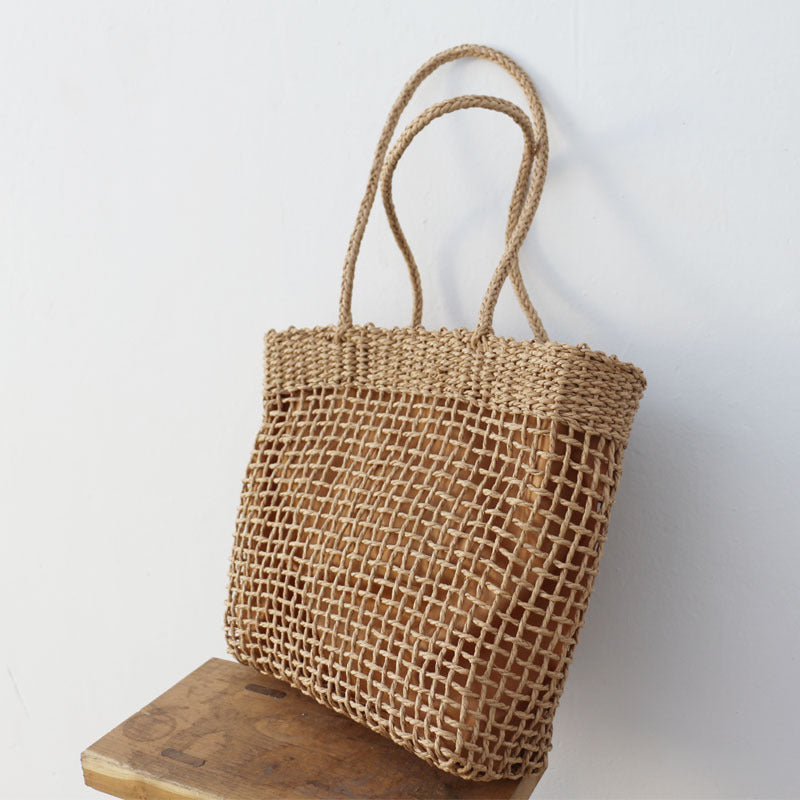 Casual Handbag Ladies  Braided Straw Shoulder Bag