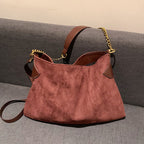 Bag Lady Suede Cross Body Leisure Chain