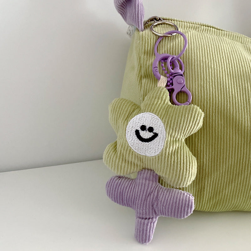 Sweet Quilted Small Flower Handbag All-match And Portable